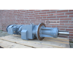 Maschine: SIEMENS ZR88-LA132SP4EW Getriebemotor 384 U/min 5,5 kW
