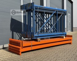 Maschine: CORNIX/DUWIC lenght 22,54 lfm. Palettenregale