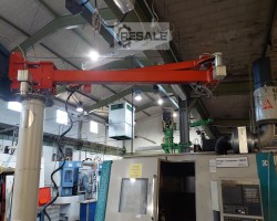Maschine: ZASCHE KSL – L – 60 -3.6 – 2.5 Pneumatischer Handlingskran + Knickgelenkausleger