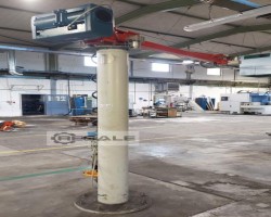 Maschine: ZASCHE KSL – L – 60 -3.6 – 2.5 Pneumatischer Handlingskran + Knickgelenkausleger