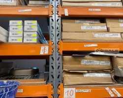 Maschine: SSI SCHäFER Type K, 15,52 lfm. Palettenregale