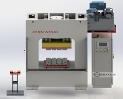 Maschine: DURENDUS 280 t Servo-Doppelständer-Heizpresse