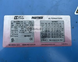 Maschine: SDMO J165 Notstromaggregate