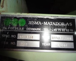 Maschine: D+E JESNA Matador DFF 48/3000S