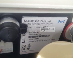 Maschine: MILLIPORE Milli-Q CLX 7040 (LC) ZAFS5104 Wasseraufbereitungssystem