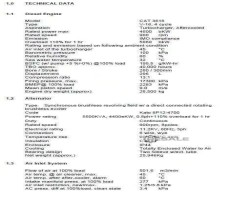 Maschine: CATERPILLAR 3616 Dieselgeneratoren