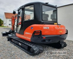 Maschine: KUBOTA KX61-3 4-Zylinder, 24 PS Minibagger