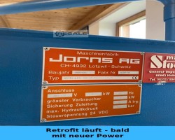 Maschine: JORNS NL100-SM-CNC400-6x1,25 Schwenkbiegemaschinen