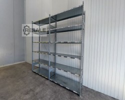 Maschine: SSI SCHäFER R 3000 Regallänge: 47,33 lfm. Fachbodenregale