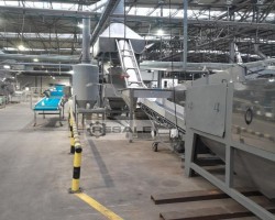 Maschine: GATINEAU  Wasch- und Schällinie für Wurzelgemüse