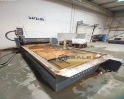 Maschine: STM WS 3015 MasterCut 2D Wasserstrahlschneidmaschinen