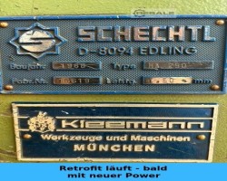 Maschine: SCHECHTL HA 250 Schwenkbiegemaschinen
