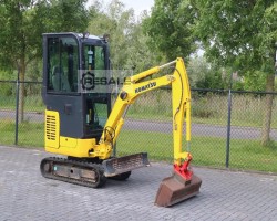 Maschine: KOMATSU PC16R-3HS Minibagger