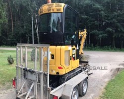 Maschine: CATERPILLAR 301.6 Minibagger with Anhänger Minibagger
