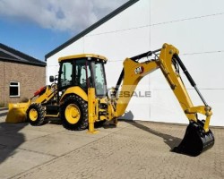 Maschine: CATERPILLAR 424 Baggerlader 55 kW / 75 PS Radlader