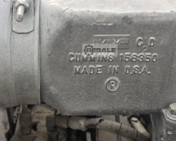Maschine: GE + CUMMINS 156350 Dieselmotoren