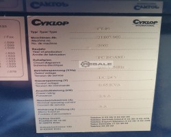 Maschine: CYKLOP CI-89 Banderolier- und Umreifungsmaschinen