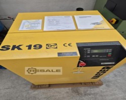 Maschine: KAESER SK 19 Luftkompressor Kaeser