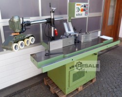 Maschine: KÖLLE F45 + Vorschub Schwenkspindelfräsen