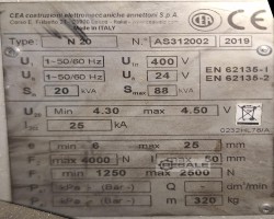Maschine: RES CREATECH N20 Buckelschweissmaschinen