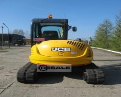 Maschine: JCB 8055 RTS Hanglöffel + Tieflöff Minibagger