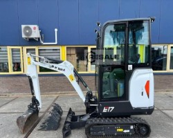 Maschine: BOBCAT E17 -14 PS (10 kW) Minibagger