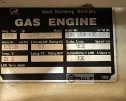 Maschine: VISSMANN Vitobloc 200 EM -140/207 Gasgeneratoren
