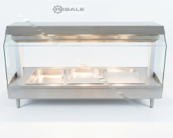 Maschine: ALTO-SHAAM HFT2-300 Warmhaltetheke/ Ausgabetheke