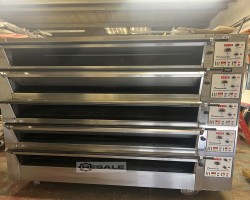 Maschine: TOM CHANDLAY MK4M 5 Deck Commercial Bread Oven Etagenbacköfen