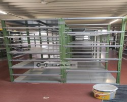 Maschine: GEMAC 1,9 x 0,8 x 12m Fachbodenregale