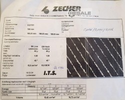 Maschine: ZECHER Rasterwalze Aniloxwalze