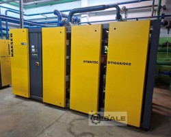 Maschine: KAESER FSG520-2W Setze Luftkompressor mit Lufttrockner ein