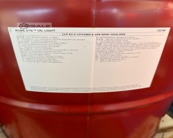Maschine: MOBIL DTE OIL LIGHT CLP EC # 1272/2008 + GHS SANS Posten Fässer Öl (4 Stück)