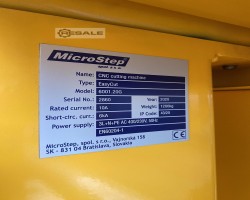 Maschine: MICROSTEP EasyCut 6001.20G CNC Plasmaschneidanlagen