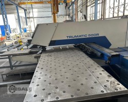 Maschine: TRUMPF Trumatic 500R CNC Stanzmaschinen