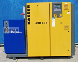 Maschine: D+E Kaeser ASD 40 T Rotary Screw Air Compressor