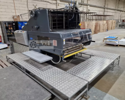 Maschine: MILLER JOHANNISBERG 104 cylinder die cutting machine Schneideplotter