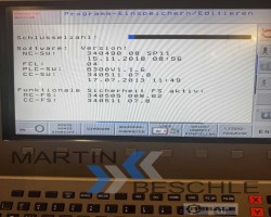 Maschine: HERMLE B 300 V Vertikale Bearbeitungszentren