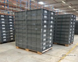 Maschine:  Kunststoff Lagerboxen 30.000 Kunststoff Lagerboxen / Eurobehälter