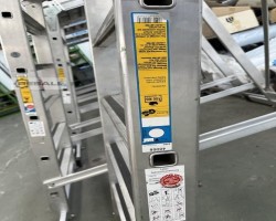 Maschine: ZARGES Z-600 Podestleiter, 6 Stufen