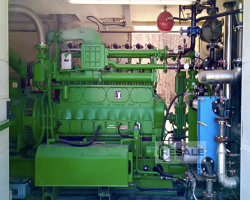 Maschine: JENBACHER 208 Gasgeneratoren