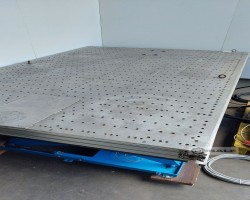 Maschine: GRUSE ELS 1-8-1 SO Doppel Scherenhubtisch mit Alu Plattform