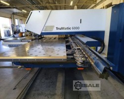Maschine: TRUMPF TruMatic TC 6000 L-1300 CNC Stanzmaschinen