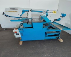 Maschine: JAESPA W 260 DG Gehrungsbandsägemaschinen