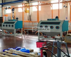 Maschine: VOGAMAKINA Manual blasting cabinet Sandstrahlanlagen