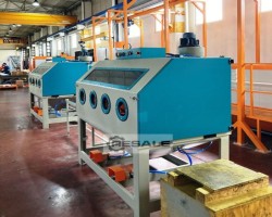 Maschine: VOGAMAKINA Manual blasting cabinet Sandstrahlanlagen