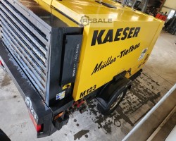 Maschine: KAESER Mobilair M123 Baustellen-Kompressor