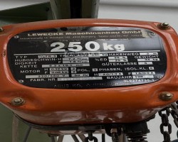 Maschine: ABUS LS Kragarm -Kran