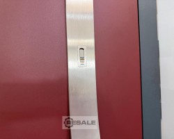 Maschine:   Muster-Ausstellungs-Außentür mit Glas-Seitenteil
