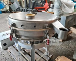 Maschine: ALLGAIER VTS 950 Deck Vibrations-Taumelsieb 950 mm Ø in VA